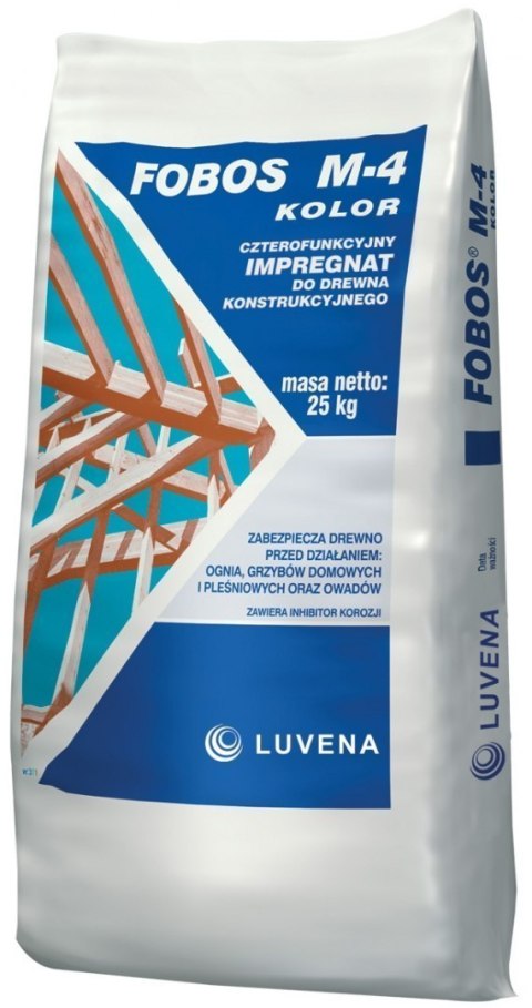 Fobos M-4 Impregnat do Drewna Konstrukcyjnego 25kg Fobos M-4 Impregnat do Drewna Konstrukcyjnego 25kg