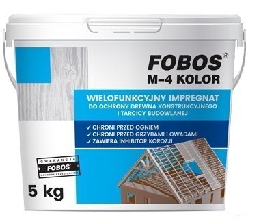 Fobos M-4 Impregnat do Drewna Konstrukcyjnego 5kg Fobos M-4 Impregnat do Drewna Konstrukcyjnego 5kg