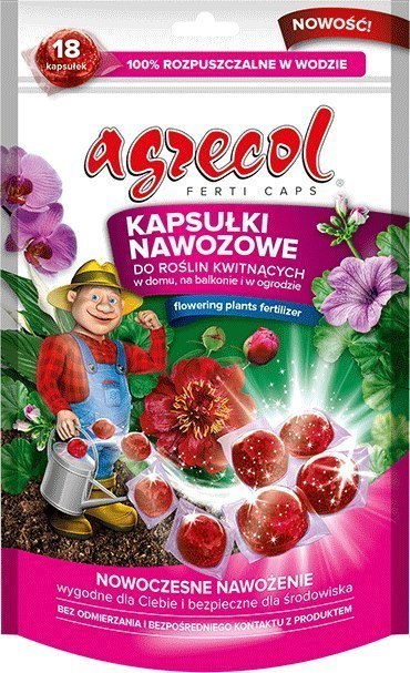 Kapsułki Nawozowe do Rośliny Kwitnących 70g Agrecol Kapsułki Nawozowe do Rośliny Kwitnących 70g Agrecol