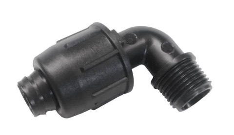 Kolanko Złącze QJ 16 mm - 1/2" Wciskano Skręcana Kolanko Złącze QJ 16 mm - 1/2" Wciskano Skręcana