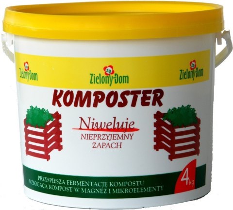 Komposter Nawóz Kompostujący 4kg Zielony Dom Komposter Nawóz Kompostujący 4kg Zielony Dom