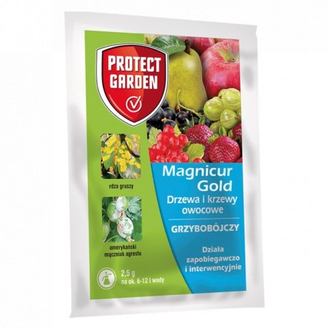 Magnicur Gold 2,5g Grzybobójczy, Rdza Gruszy Protect Garden (R) Magnicur Gold 2,5g Grzybobójczy, Rdza Gruszy Protect Garden (R)