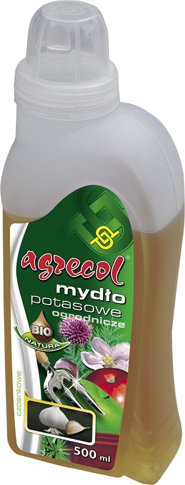 Mydło Potasowe Czosnkowe 500ml Agrecol Mydło Potasowe Czosnkowe 500ml Agrecol