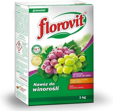 Nawóz Do Winogron i Winorośli 1kg Florovit Nawóz Do Winogron i Winorośli 1kg Florovit