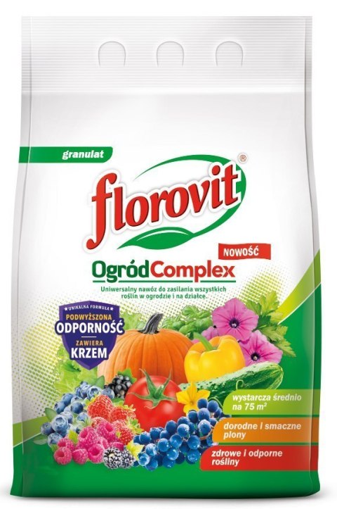 Nawóz Granulat Ogród Complex 5kg Florovit Nawóz Granulat Ogród Complex 5kg Florovit