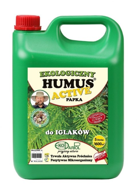 Nawóz Humus Active Papka Do Iglaków 5l EkoDarpol Nawóz Humus Active Papka Do Iglaków 5l EkoDarpol