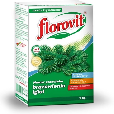Nawóz Iglak Antybrąz 1kg Florovit Nawóz Iglak Antybrąz 1kg Florovit
