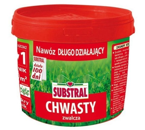 Nawóz Odchwaszczacz do Trawy 100 dni 5kg Substral Nawóz Odchwaszczacz do Trawy 100 dni 5kg Substral