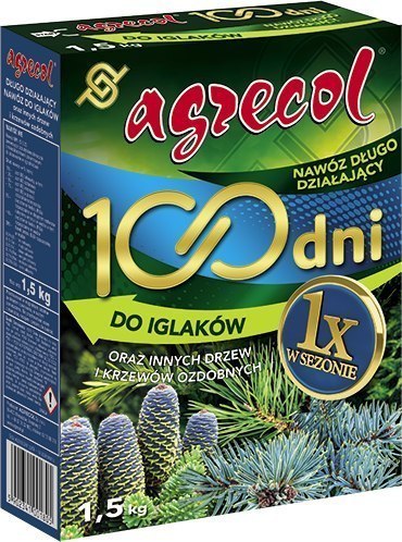 Nawóz do Iglaków 100 dni 1,5kg Agrecol Nawóz do Iglaków 100 dni 1,5kg Agrecol