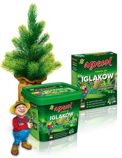 Nawóz do Iglaków Granulowany 1,2kg Agrecol Nawóz do Iglaków Granulowany 1,2kg Agrecol