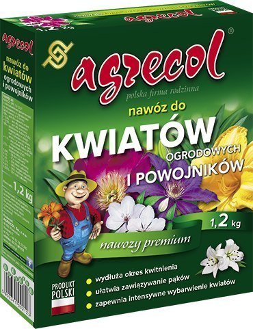 Nawóz do Kwiatów Ogrodowych 1,2kg Agrecol Nawóz do Kwiatów Ogrodowych 1,2kg Agrecol