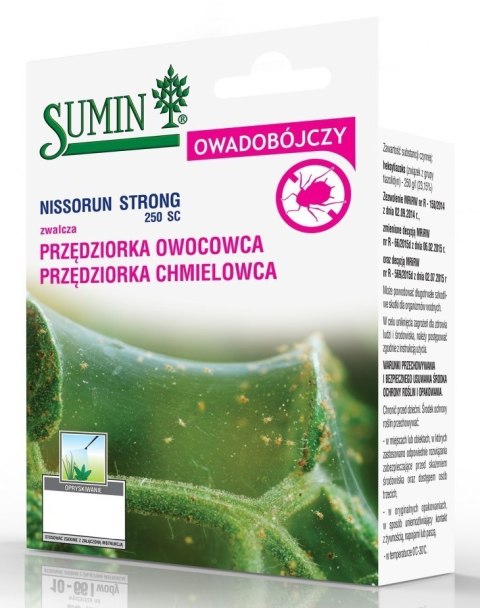 Nissorun Strong 250SC Środek Owadobójczy na Przędziorki 20ml (R) Nissorun Strong 250SC Środek Owadobójczy na Przędziorki 20ml (R)
