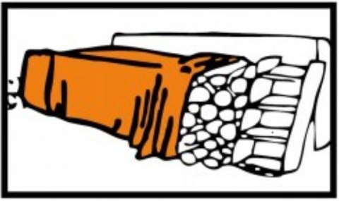 Plandeka Okryciowa 2x4 Srebrno-Brązowa SUPER GRUBA 210g/m2 Plandeka Okryciowa 2x4 Srebrno-Brązowa SUPER GRUBA 210g/m2