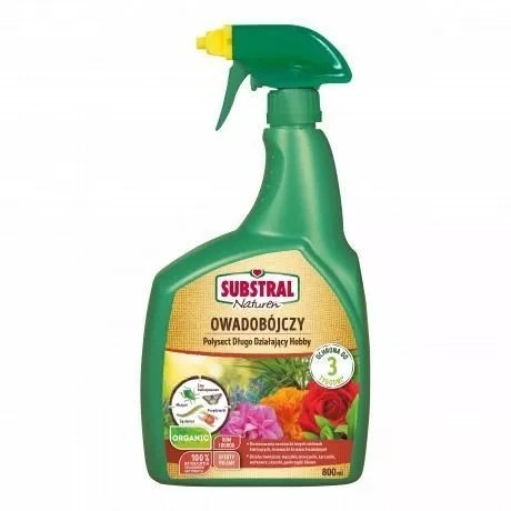 Polysect Naturen na Ćma Bukszpanowa Przędziorki Mszyca 800ml Substral (R) Polysect Naturen na Ćma Bukszpanowa Przędziorki Mszyca 800ml Substral (R)