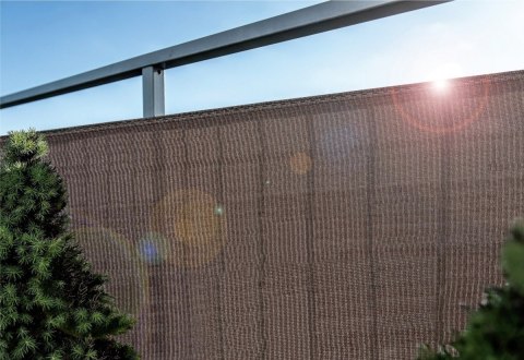 Siatka Cieniująca DECO BASIC Brązowa 1,5x25m Siatka Cieniująca DECO BASIC Brązowa 1,5x25m