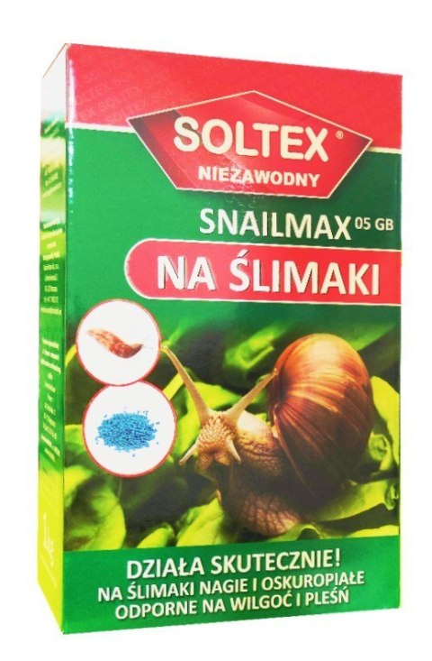 Snailmax 05GB Trutka na Ślimaki w Granulacie 1kg SOLTEX (R) Snailmax 05GB Trutka na Ślimaki w Granulacie 1kg SOLTEX (R)