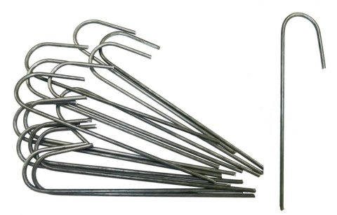 Szpilki Szpilka Metalowa do Mocowania Agrowłókniny i Siatki 15cm 100 szt. Szpilki Szpilka Metalowa do Mocowania Agrowłókniny i Siatki 15cm 100 szt.