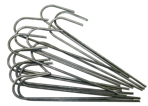 Szpilki Szpilka Metalowa do Mocowania Agrowłókniny i Siatki 15cm 100 szt. Szpilki Szpilka Metalowa do Mocowania Agrowłókniny i Siatki 15cm 100 szt.
