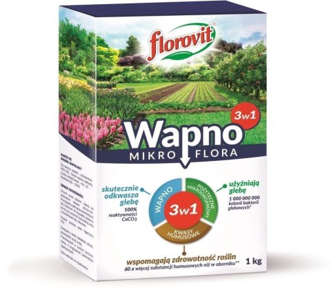 Wapno Mikroflora 1kg Florovit Wapno Mikroflora 1kg Florovit