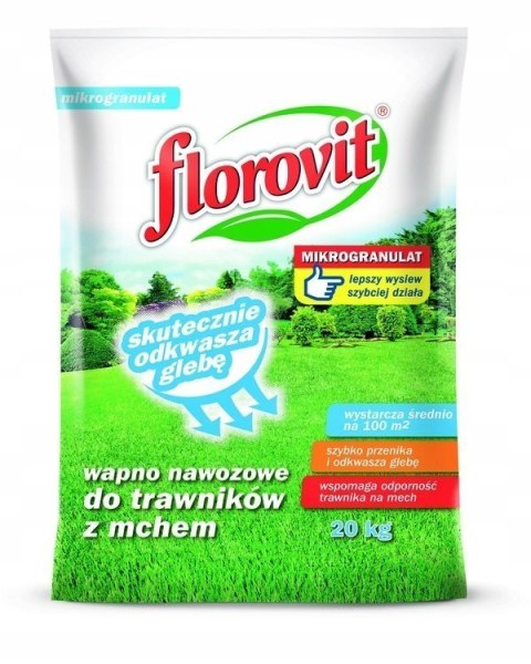 Wapno Mikrogranulat 20kg Florovit Wapno Mikrogranulat 20kg Florovit