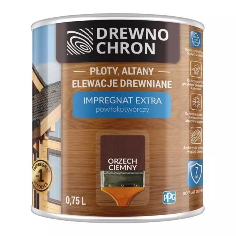 DREWNOCHRON IMPREGNAT POWŁOKOTWÓRCZY ORZECH CIEMNY 2.5L DREWNOCHRON DREWNOCHRON IMPREGNAT POWŁOKOTWÓRCZY ORZECH CIEMNY 2.5L DREWNOCHRON