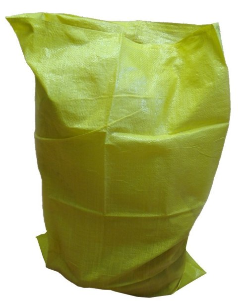 Worek Polipropylen 50x80 z Zaciągiem 52g na Zboże, Węgiel Żółty Worek Polipropylen 50x80 z Zaciągiem 52g na Zboże, Węgiel Żółty