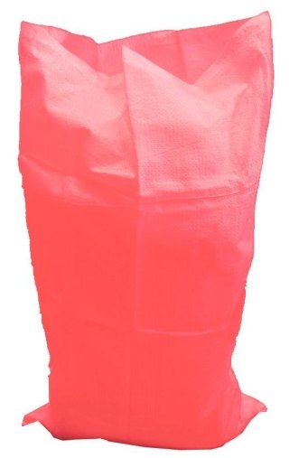 Worek Polipropylen z Zaciągiem 50x80cm 52g Czerwony