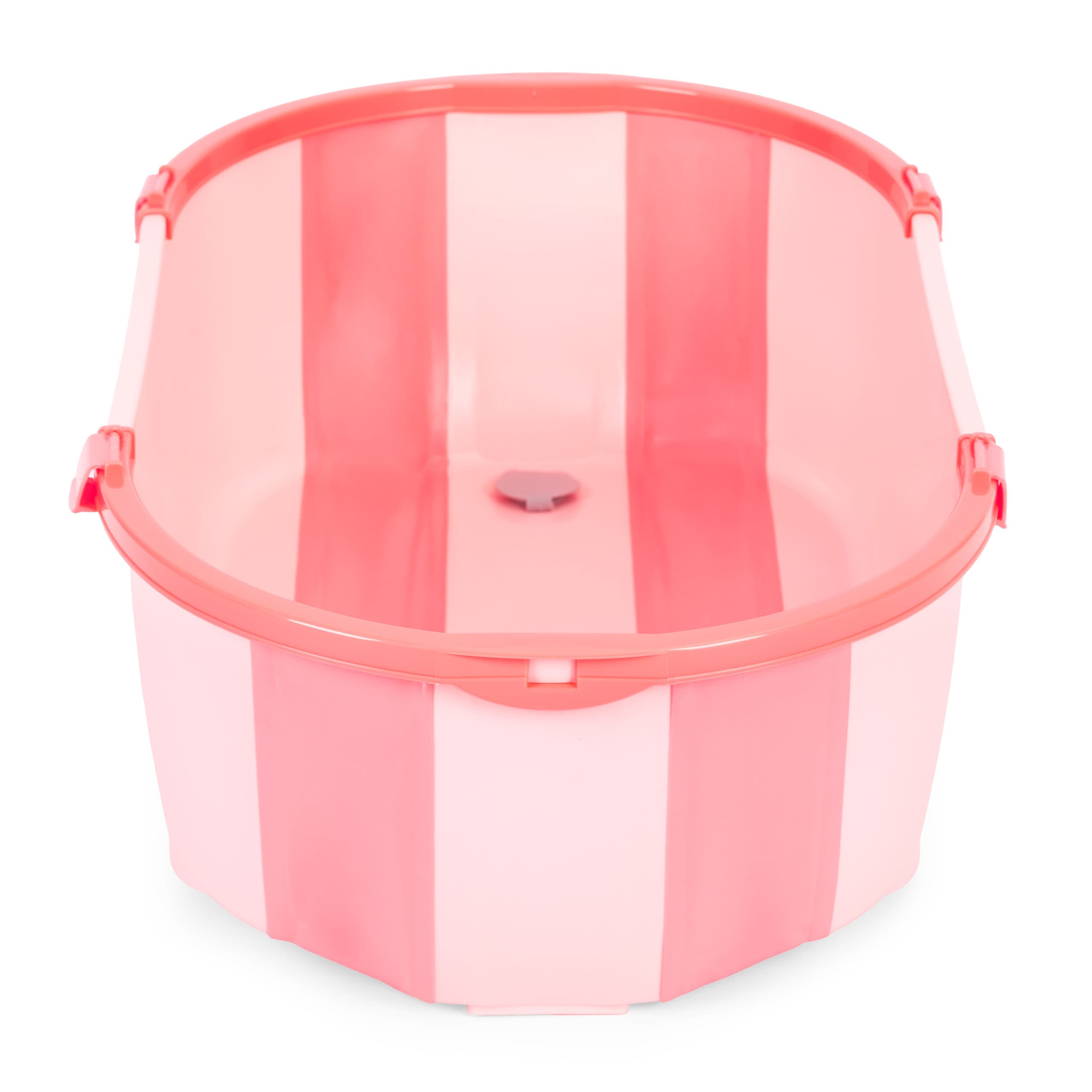 Wanienka dla dzieci wanna turystyczna składana odpływ różowa ECOTOYS