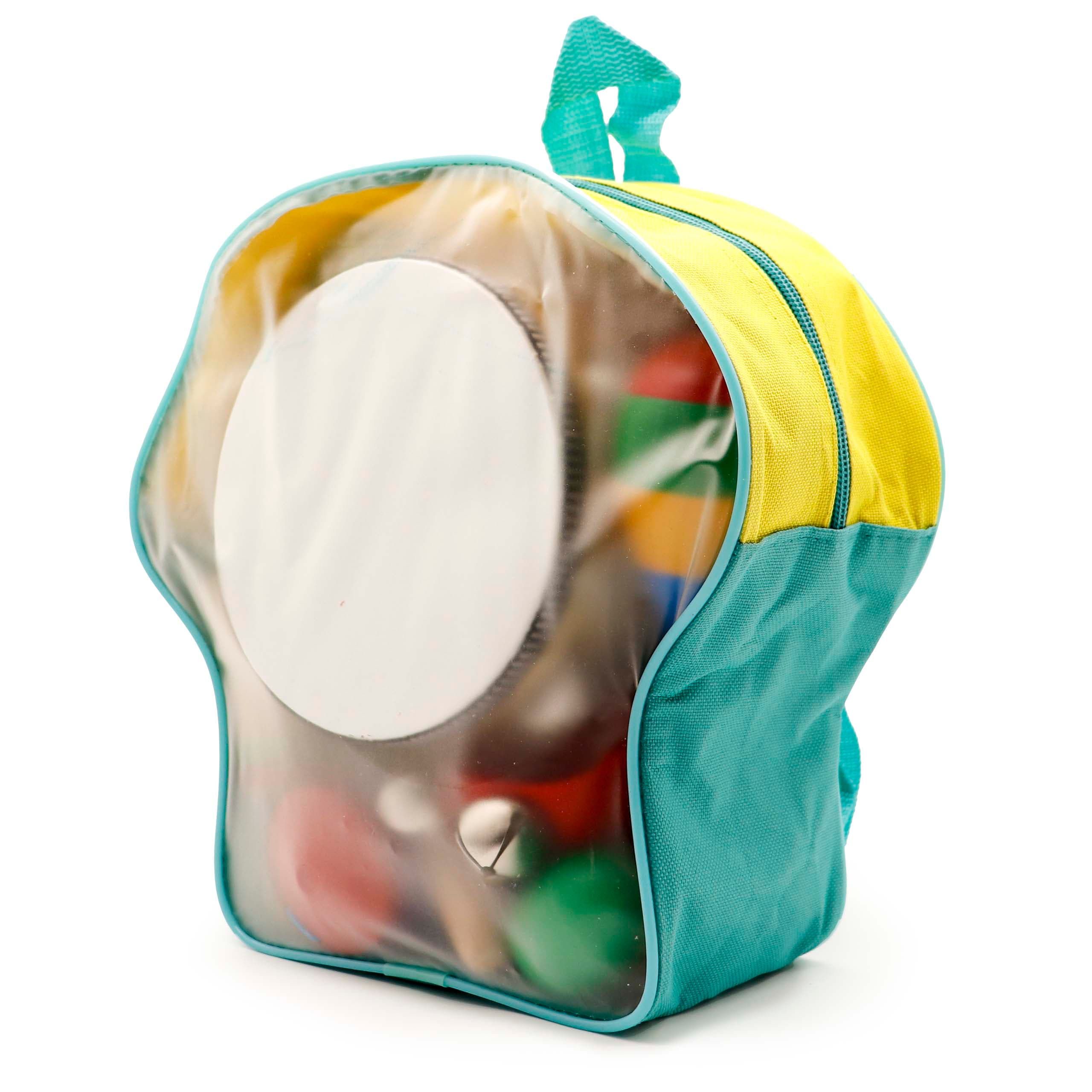 Zestaw muzyczny 10 instrumentów dla dzieci + plecak ECOTOYS