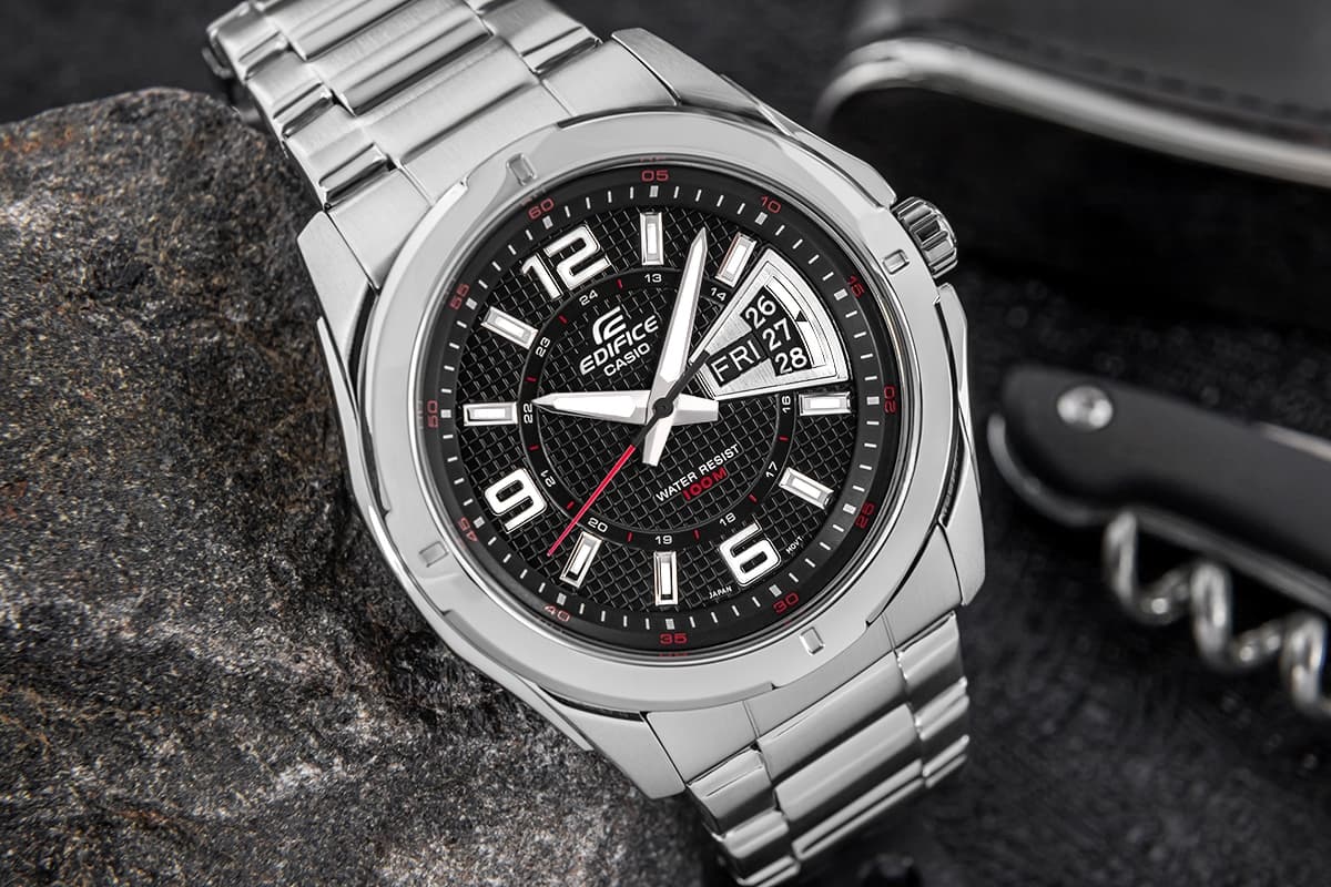 Zegarek Męski CASIO EDIFICE EF-129D-1AVEF + BOX