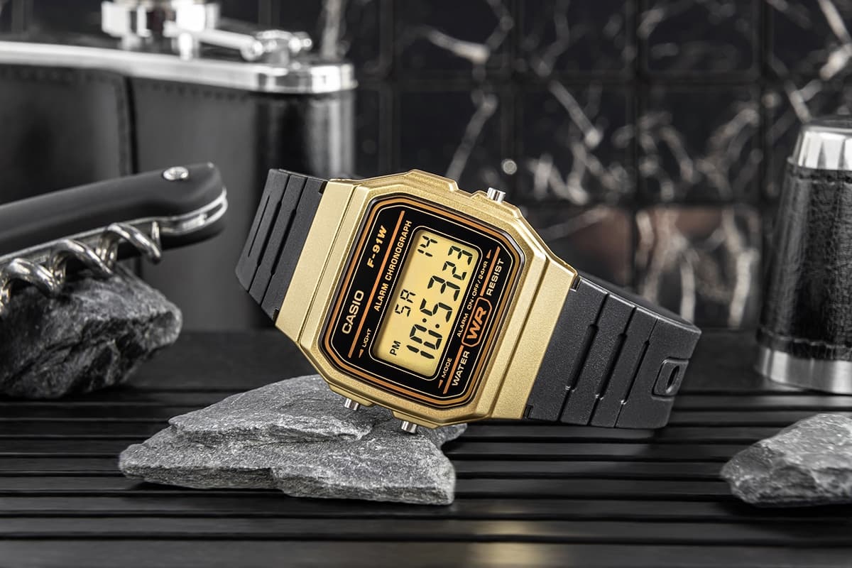 Zegarek Męski CASIO F-91WM-9ADF + BOX