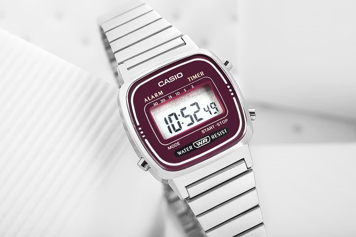 Zegarek Damski CASIO LA670WA-4DF + BOX