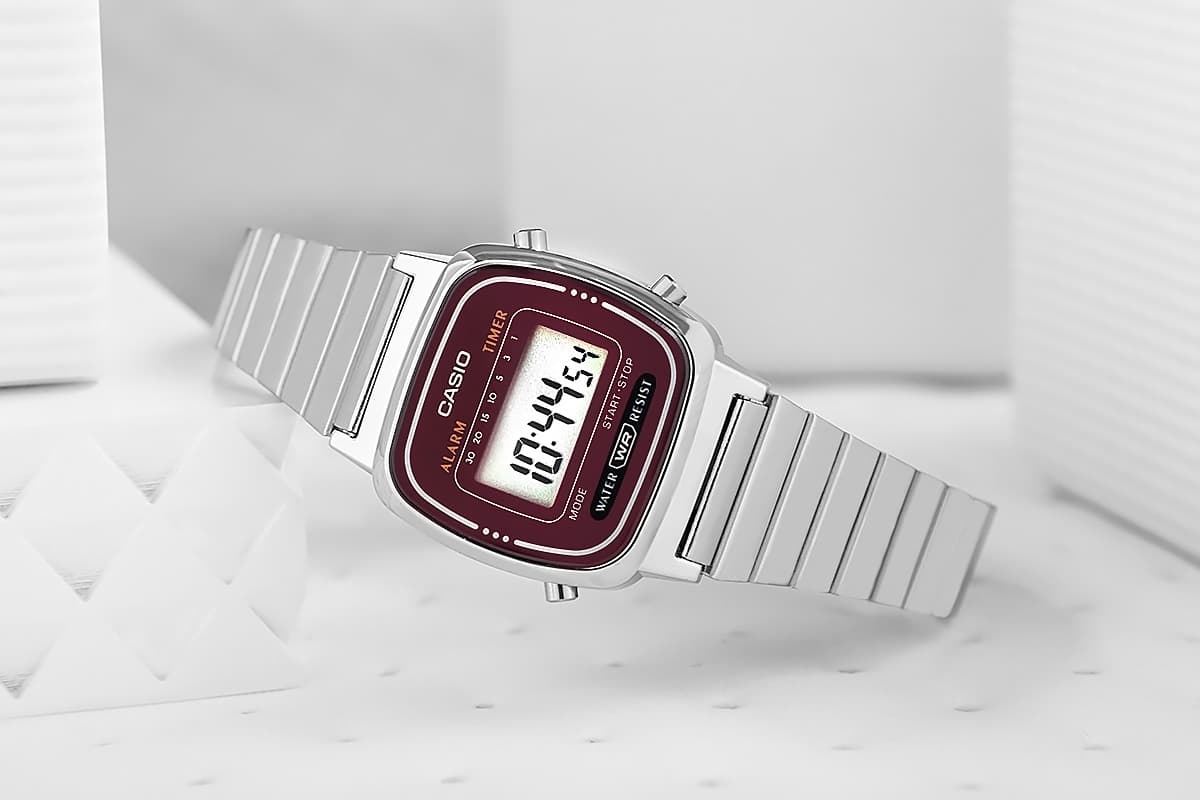 Zegarek Damski CASIO LA670WA-4DF + BOX