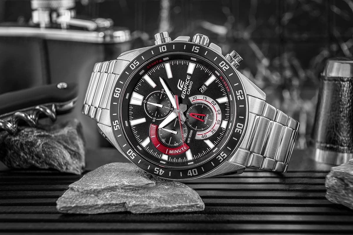 Zegarek Męski CASIO EDIFICE EFV-620D-1A4VUEF + BOX