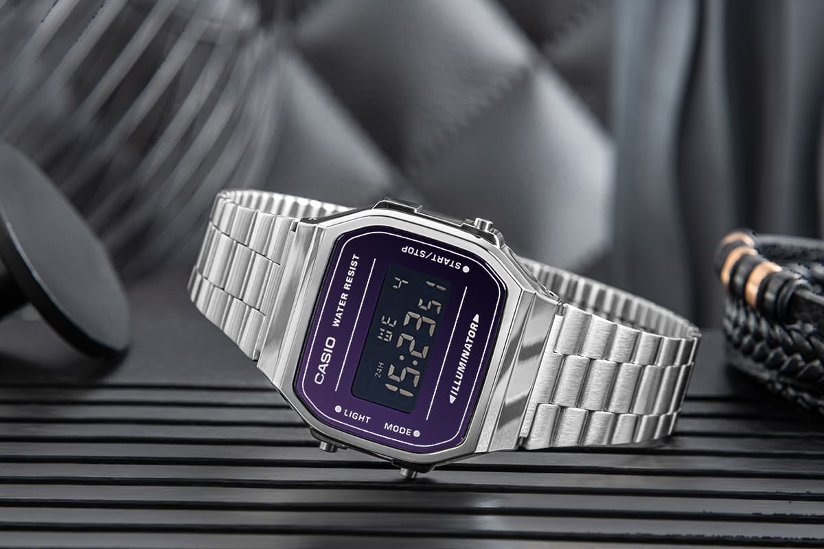 Zegarek Męski CASIO VINTAGE A168WEM-1EF + BOX