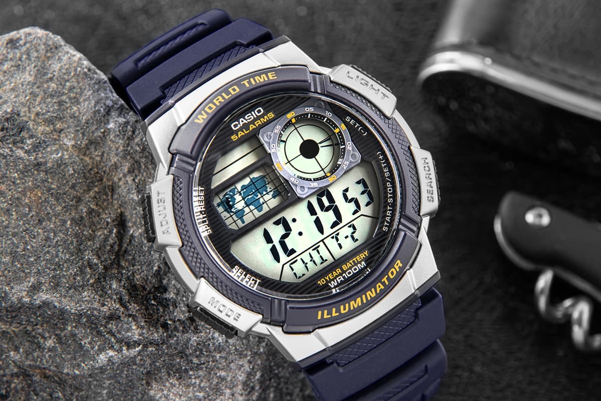 Zegarek Męski CASIO AE-1000W-2AVDF + BOX