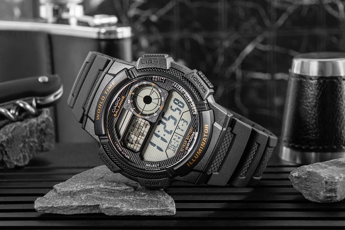 Zegarek Męski CASIO AE-1000W-1AVDF + BOX