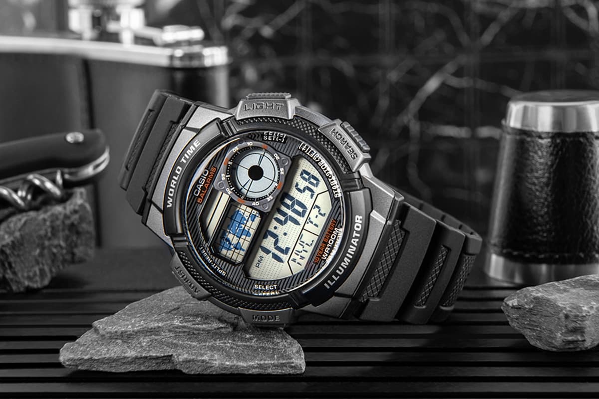 Zegarek Męski CASIO AE-1000W-1BVDF + BOX