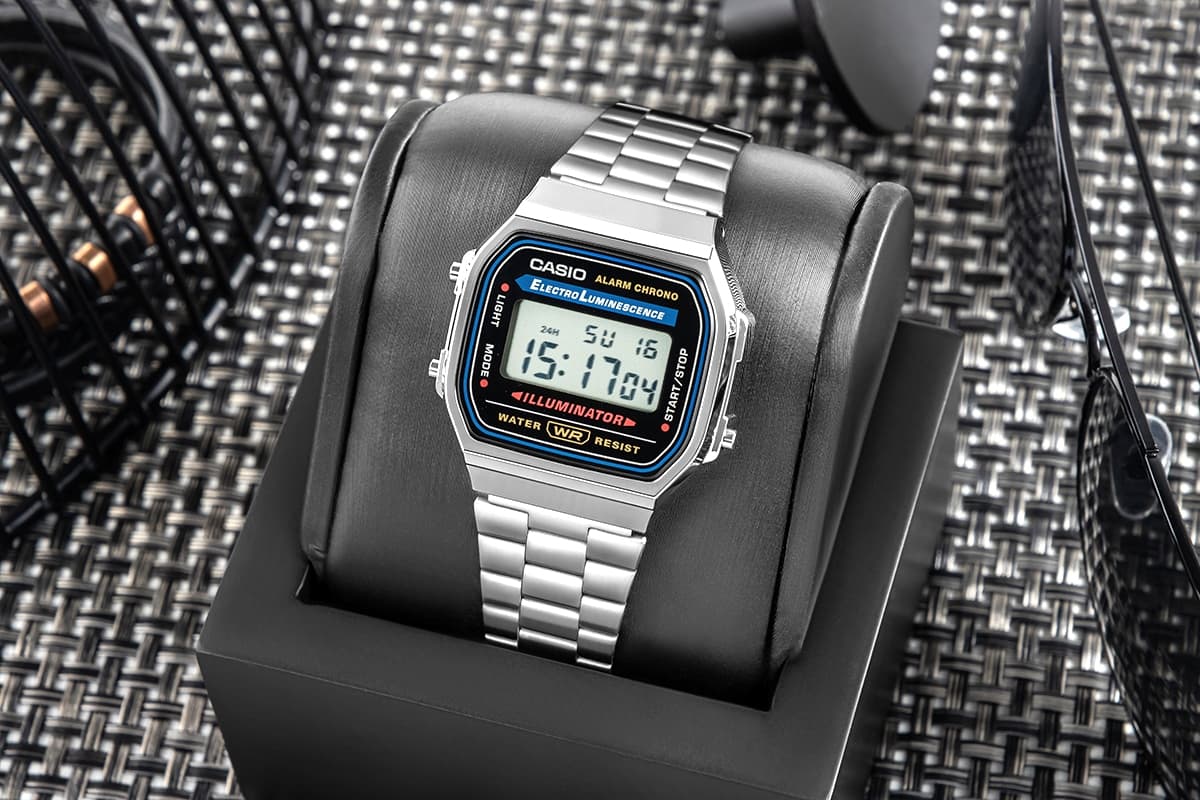 Zegarek Męski CASIO VINTAGE A168WA-1WDF + BOX