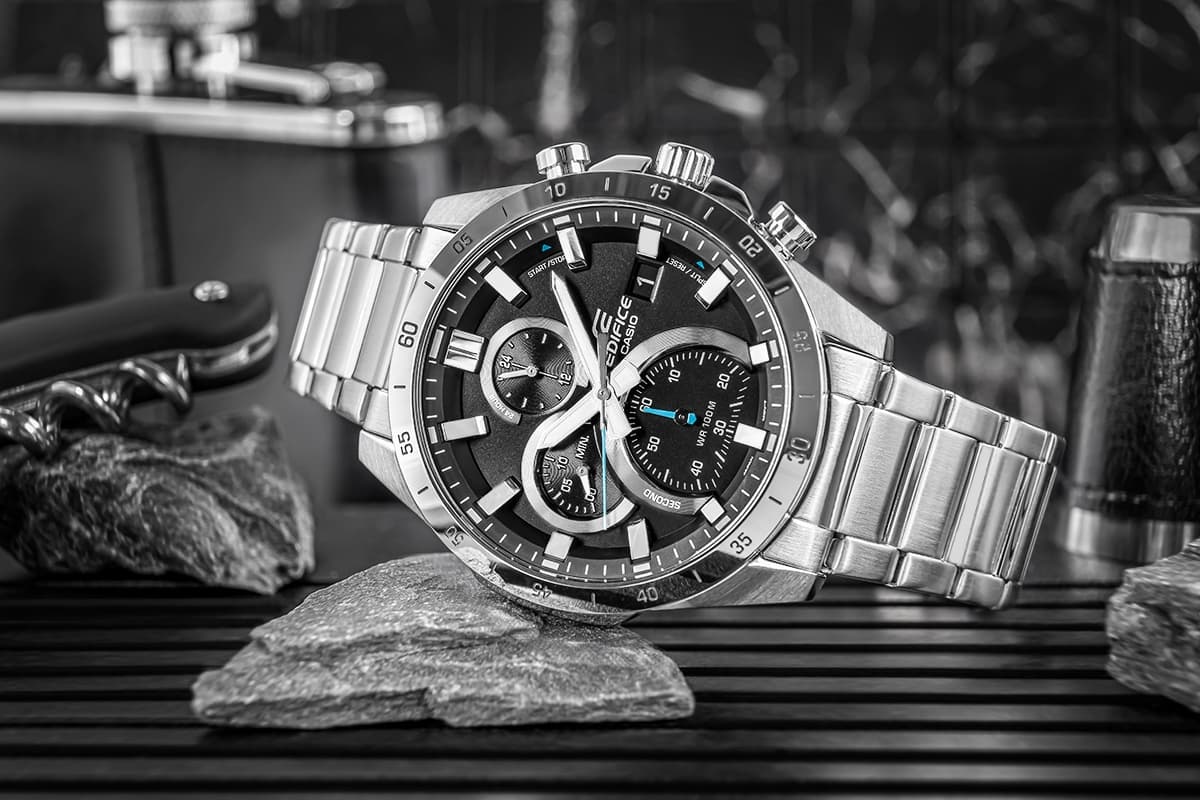 Zegarek Męski CASIO EDIFICE EFR-571D-1AVUEF 10 BAR + BOX