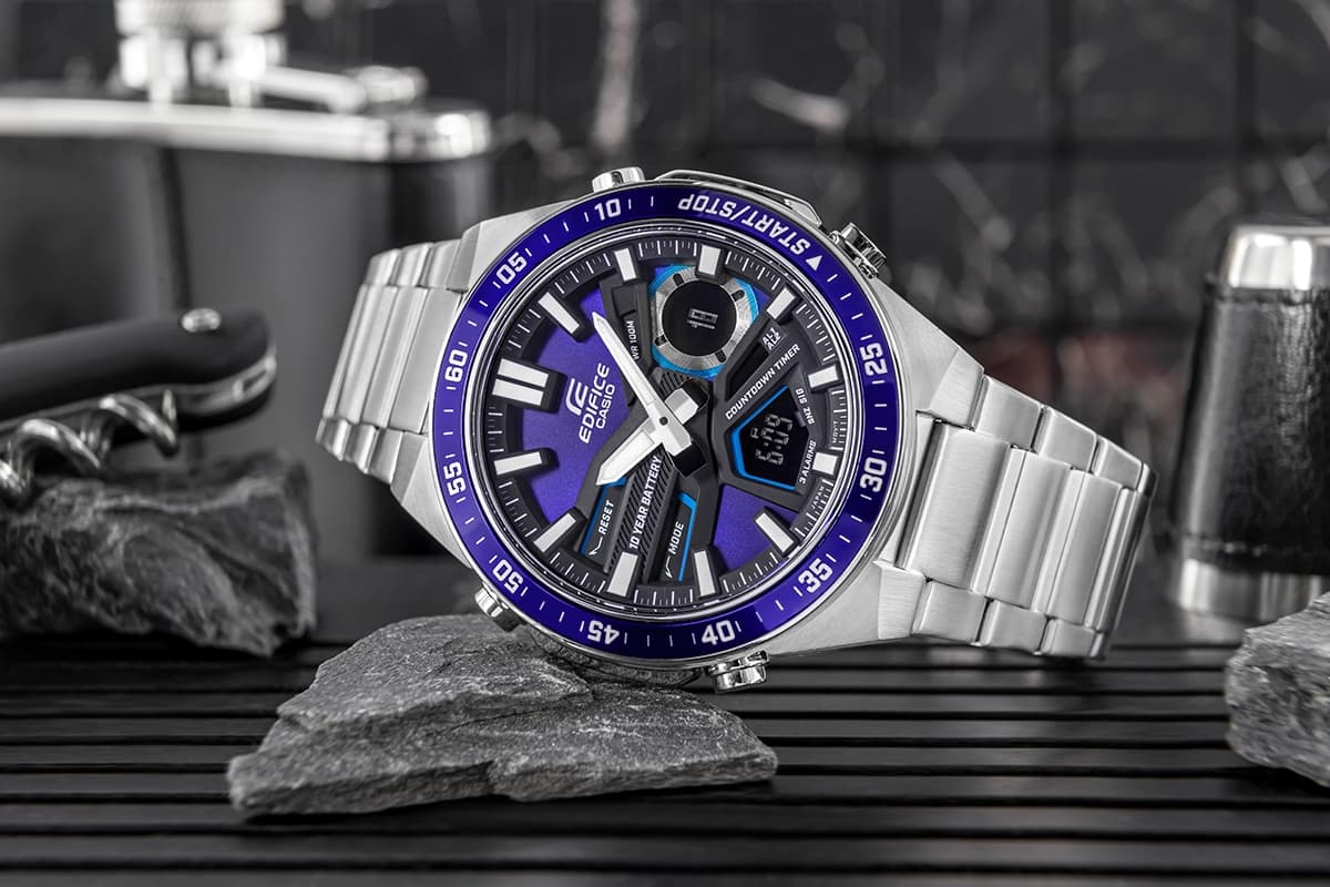 Zegarek Męski CASIO EDIFICE EFV-C110D-2AVEF + BOX