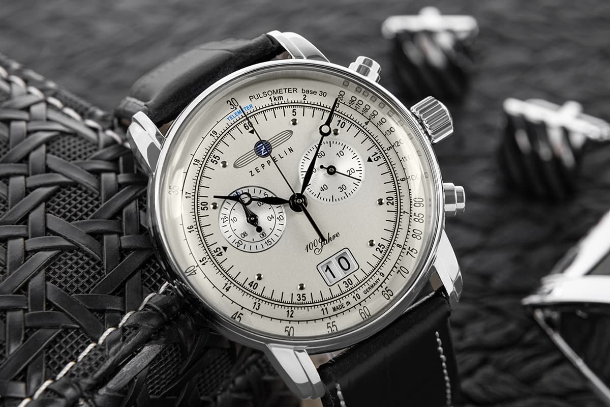 Zegarek Męski ZEPPELIN 100 Yahre 7690-1 + BOX