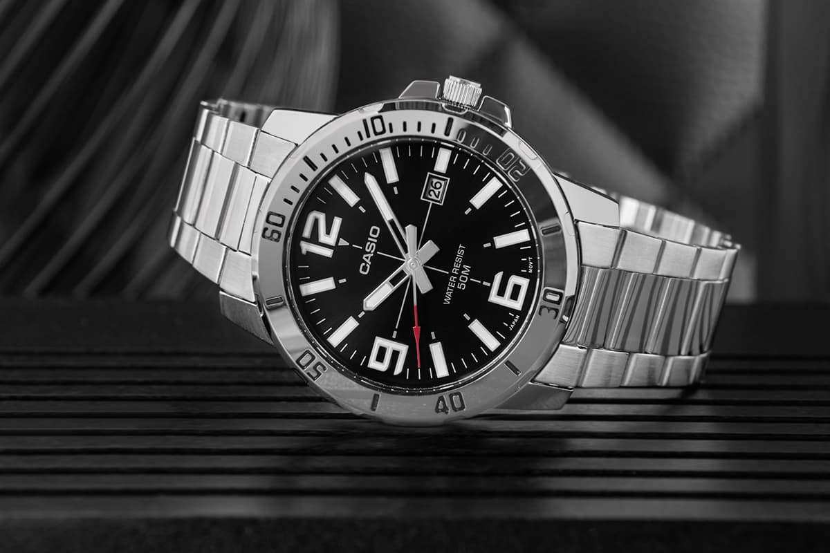 Zegarek Męski CASIO MTP-VD01D-1BVUDF + BOX