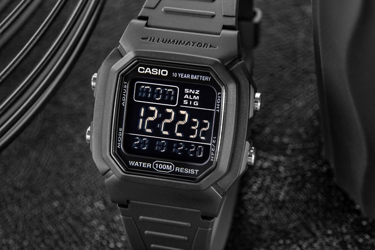 Zegarek Męski CASIO W-800H-1BVDF + BOX
