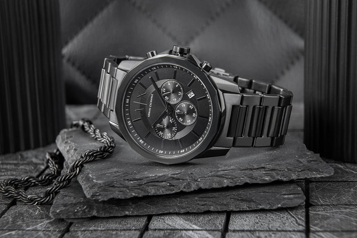 Zegarek Męski + Bransoleta ARMANI EXCHANGE AX7163SET + BOX