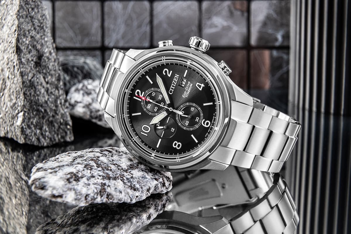 Zegarek Męski CITIZEN Super Titanium Eco-Drive CA0810-88E + BOX
