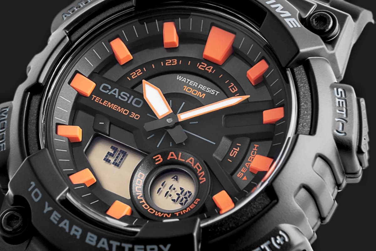 Zegarek Męski CASIO Gerton AEQ-110W-1A2VDF + BOX