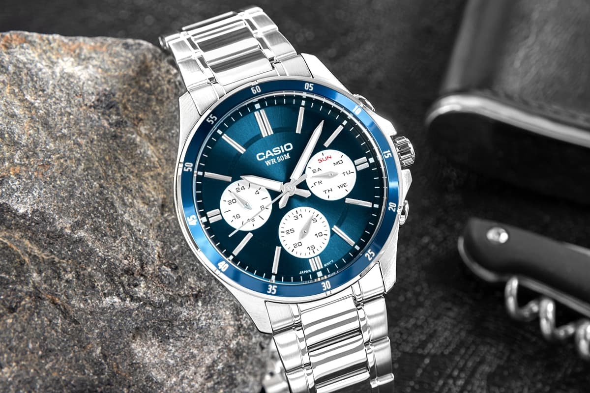 Zegarek Męski CASIO MTP-1374D-2A3VDF + BOX