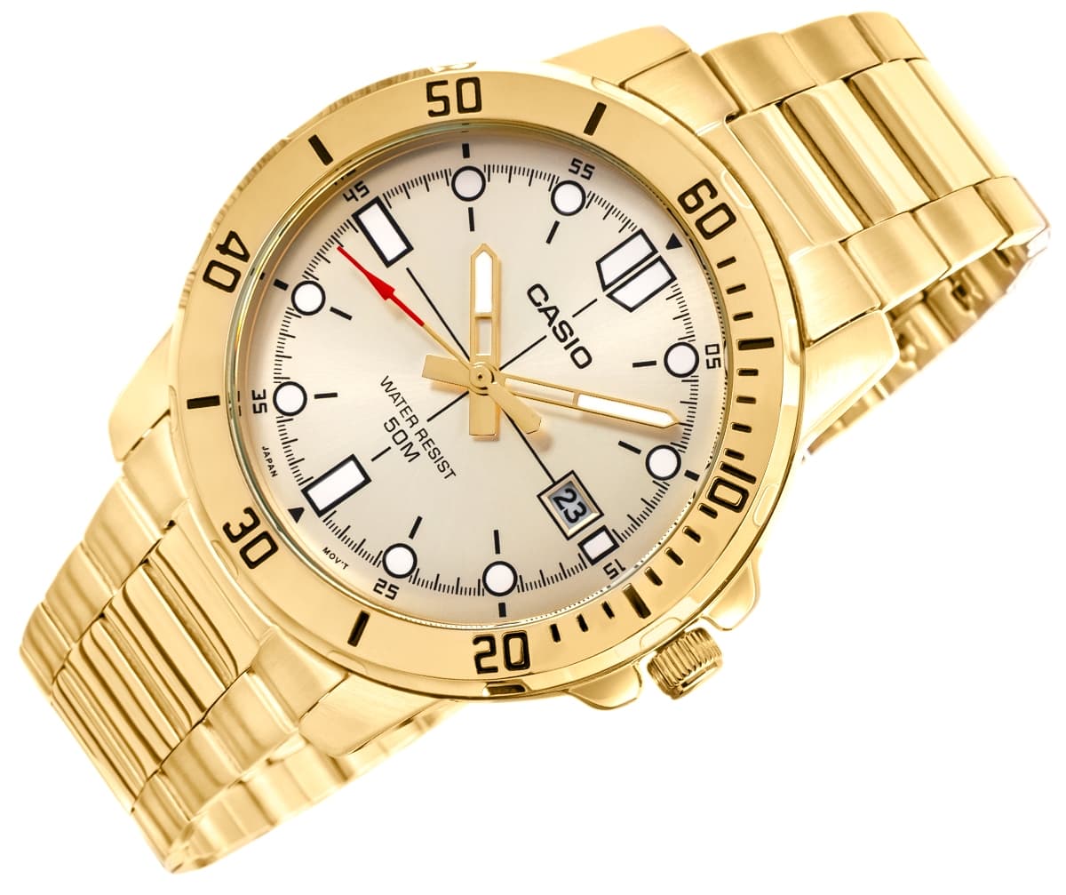 Zegarek Męski CASIO MTP-VD01G-9EVUDF + BOX