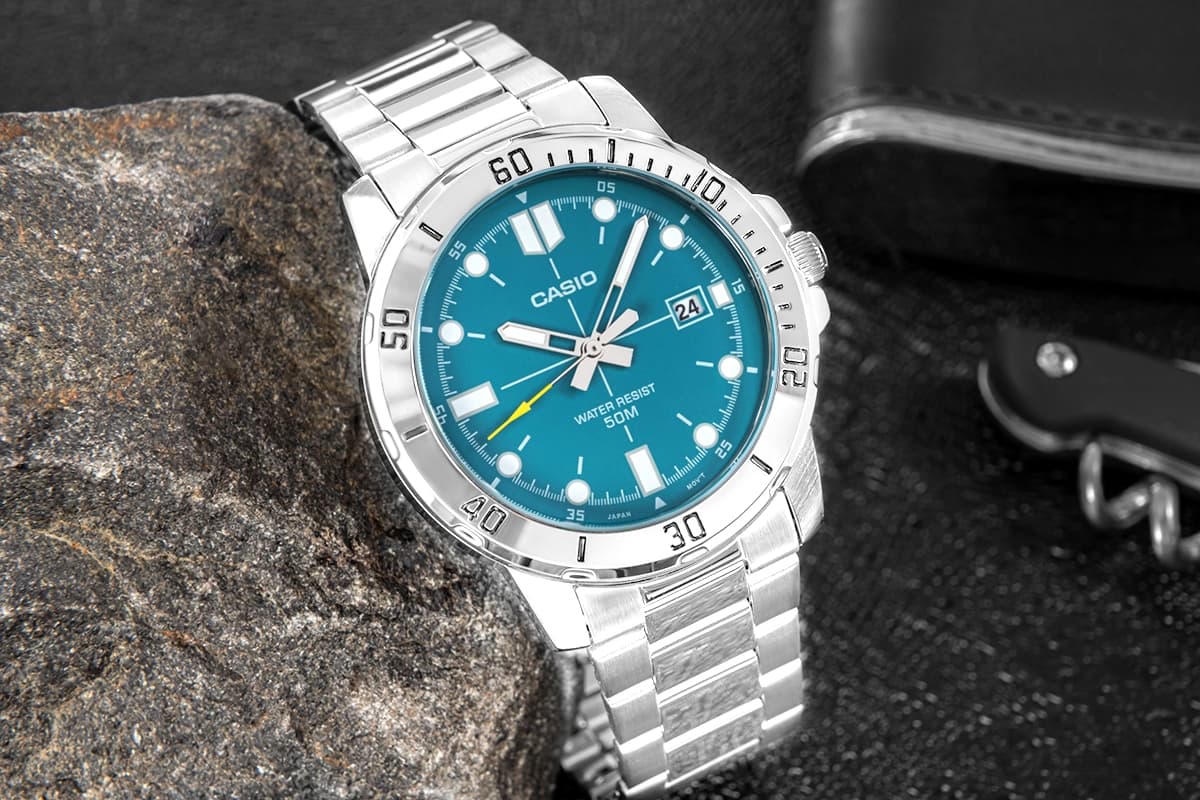 Zegarek Męski CASIO MTP-VD01D-3E2VUDF + BOX